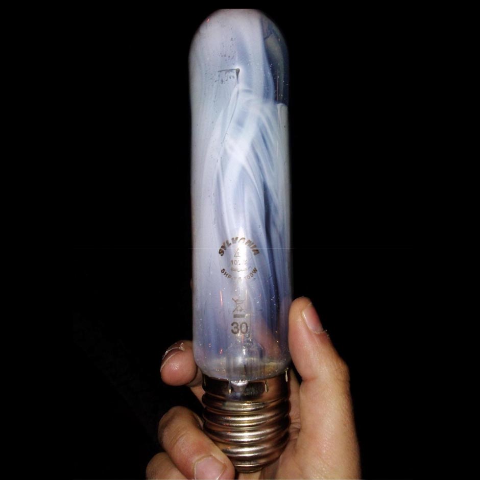 lampadine a ioduri metallici della Sylvania da 100 watt con attacco E40